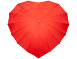 ЗОНТ В ВИДЕ СЕРДЦА, сердце, красный зонт, сердечко, heart, красный, подарок любимой, лобовь, трость