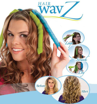 БИГУДИ HAIR WAVZ, хейр вейвз, hair waves, мягкие бигуди, для завивки волос, magic leverage