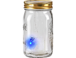 Электронный светлячок в банк, firefly in jar, бабочка в банке