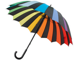 ЗОНТ - ТРОСТЬ &quot;РАДУГА&quot; РАЗНОЦВЕТНЫЙ, зонт, зонтик, радужный, от дождя, зонты, umbrella