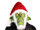 ГРИНЧ - похититель Рождества, маска Гринча, страшная маска, ужасная маска, латексная маска, маски