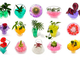 гидрогель, шарики для цветов, разноцветные, шарики, гелевые, гель, аквагрунт, для цветов, аквагель