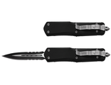 Автоматический нож, выкидной нож, стилет, микротек, troodon, выкидуха, microtech, трудон, фронталка
