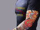 Temporary tatoo, tatoo sleeve, татуировки, тату рукава, татушка, материал, чулок, татухи, наколка